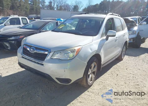 2014 Subaru Forester 2.5I Premium from USA, damaged, VIN JF2SJADC3EH515312